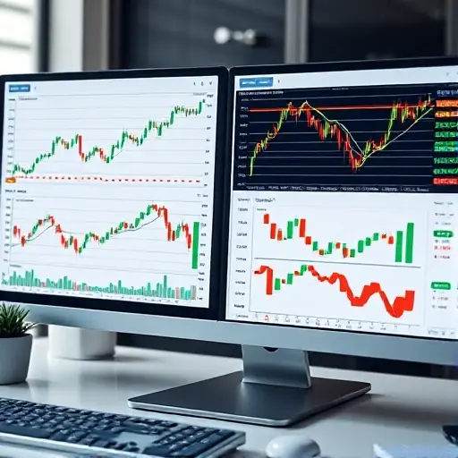 FTMO trading platform interface and tools